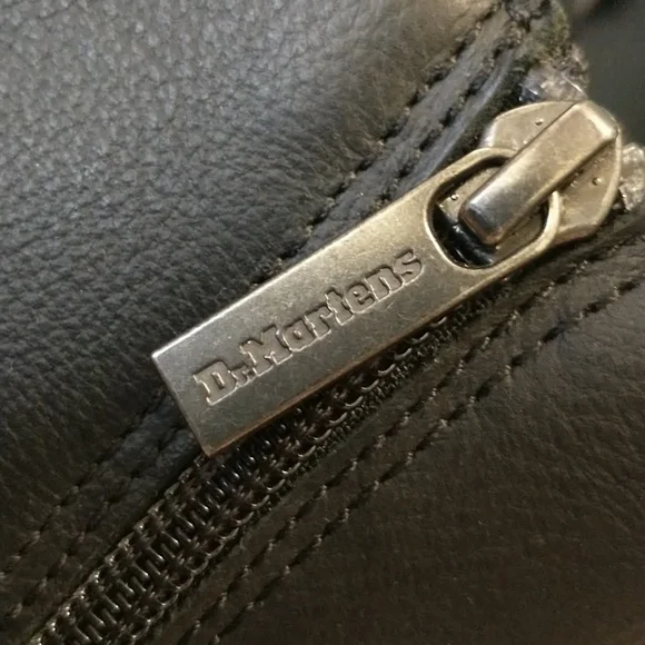 Dr. Martens Black Lace-Up Women's Boots - Picture 9 of 15